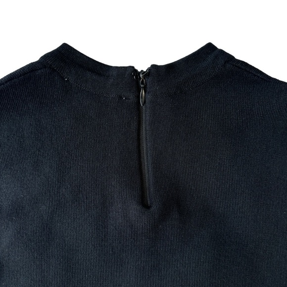 SUZY SHIER BLACK SLEEVELESS SQUARE NECKLINE  TOP | SIZE S NWOT - Picture 12 of 16